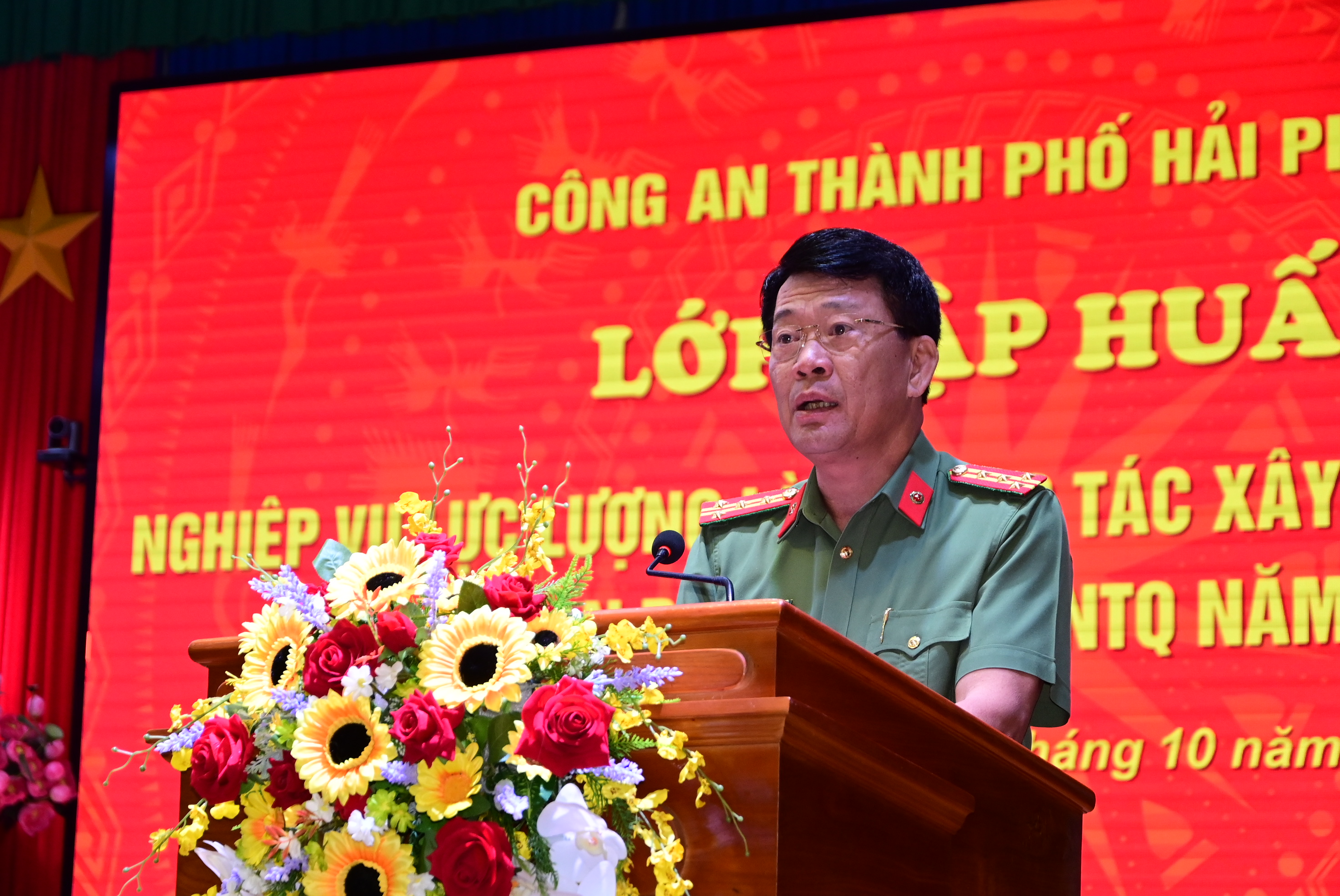 Tập huấn nghiệp vụ lực lượng làm công tác xây dựng phong trào toàn dân bảo vệ an ninh Tổ quốc